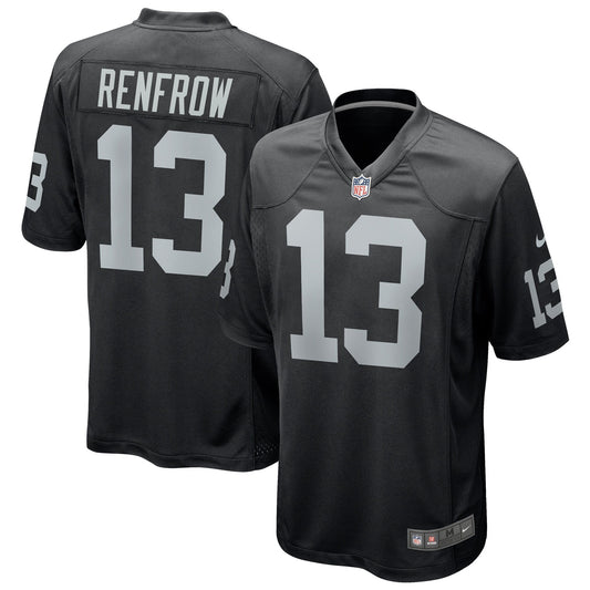 Hunter Renfrow Las Vegas Raiders Nike Game   Jersey - Black