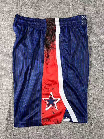 24 Olympics USA Team Blue Shorts
