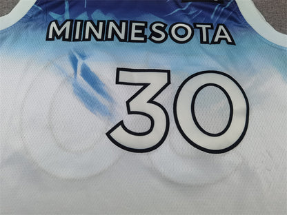 Unisex Minnesota Timberwolves 2024/25 Embroidered Swingman Jersey City Edition