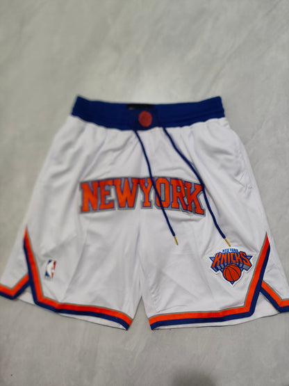 JUST DON New York Knicks Pocket Shorts