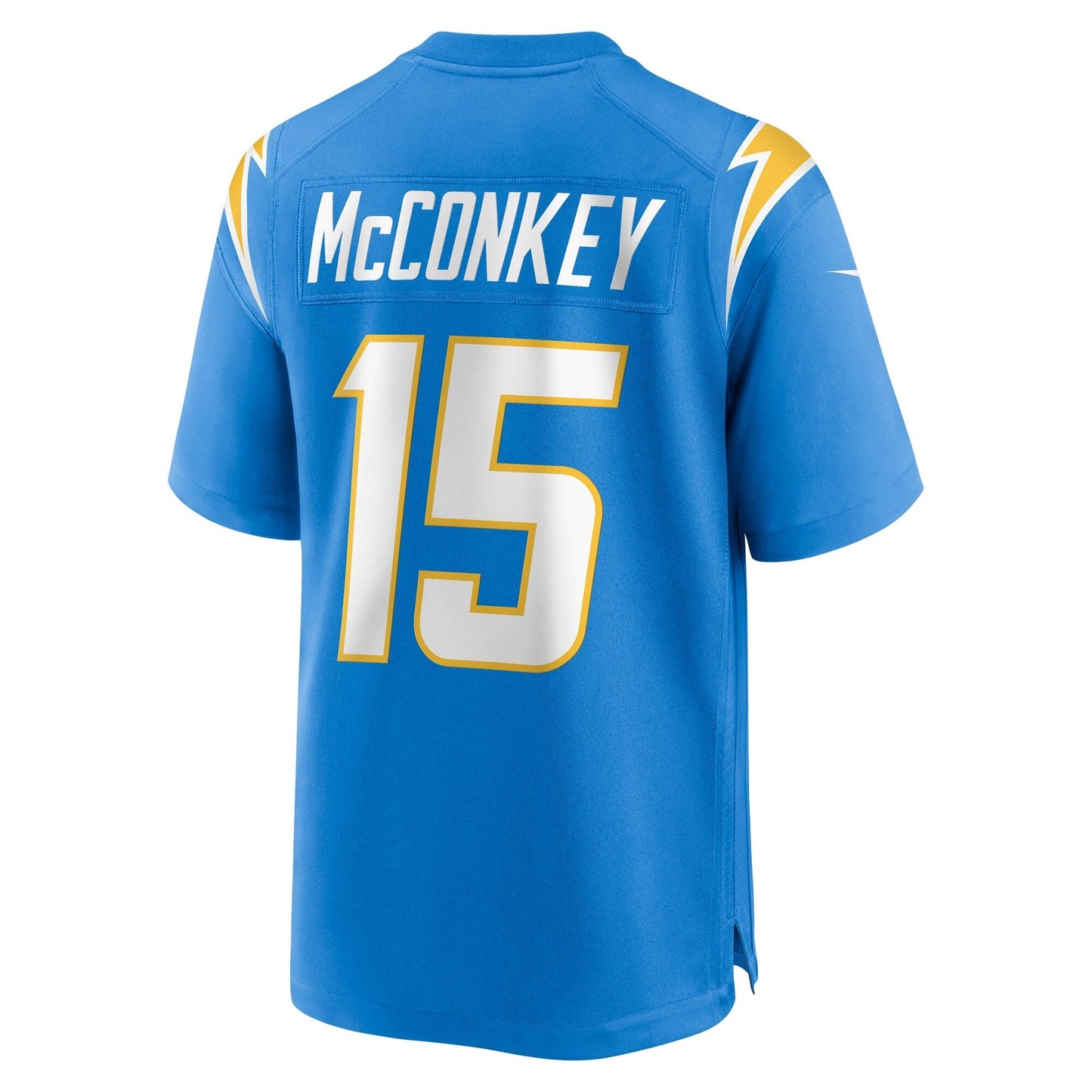 Ladd McConkey Los Angeles Chargers Nike 2024 NFL Draft   Game Jersey - Powder Blue
