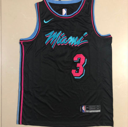 Miami Heat City Edition Jersey Dwayne Wade 3#