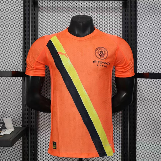 2025-26 Manchester City Orange Player Edition Jersey - Men