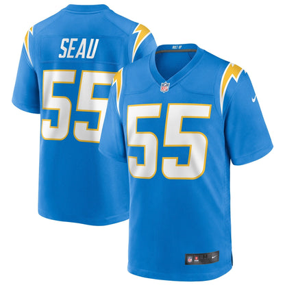 Junior Seau Los Angeles Chargers Nike Game Retired   Jersey - Powder Blue