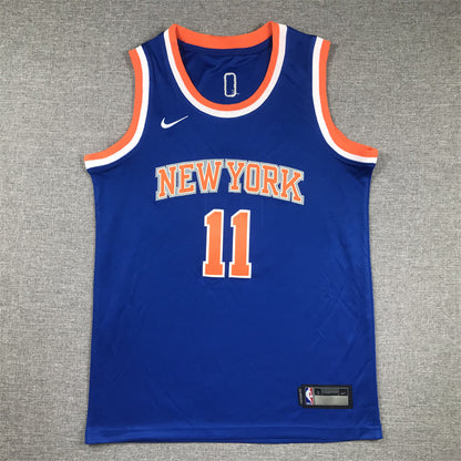 Youth Jalen Brunson New York Knicks #11 Statement Edition Embroidered Jersey