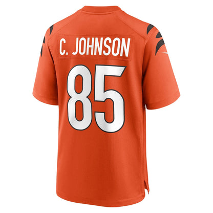 Chad Johnson Cincinnati Bengals Nike Retired   Alternate Game Jersey - Orange