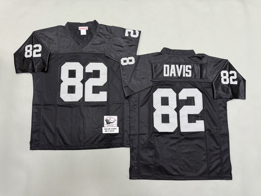 Al Davis #82 Las Vegas Raiders Jersey
