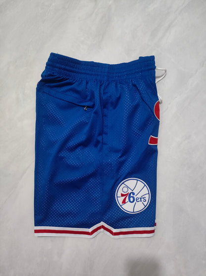 JUST DON Philadelphia 76ers Pocket Shorts