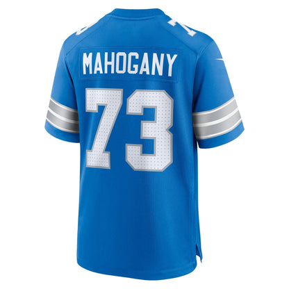Christian Mahogany Detroit Lions Nike Team Game Jersey -  Blue