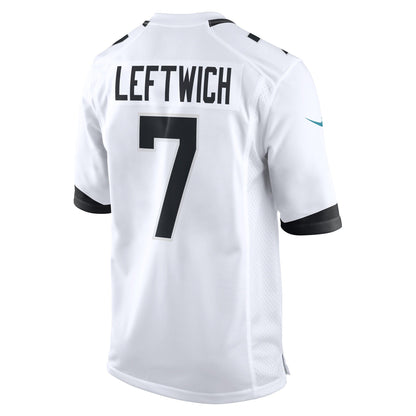 Byron Leftwich Jacksonville Jaguars Nike Retired   Game Jersey - White