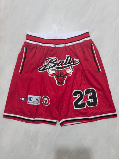 Chicago Bulls Red Retro Pocket Shorts