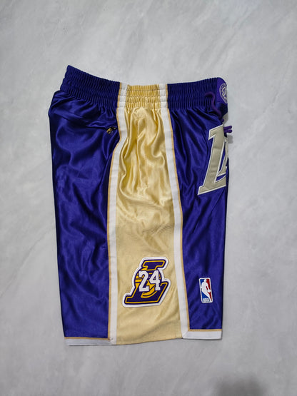 JUST DON Los Angeles Lakers Purple Hall of Fame Pocket Shorts