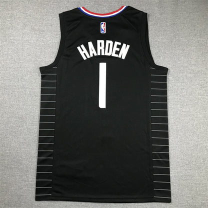 LA Clippers James Harden #1 City Edition Swingman Jersey - Embroidere