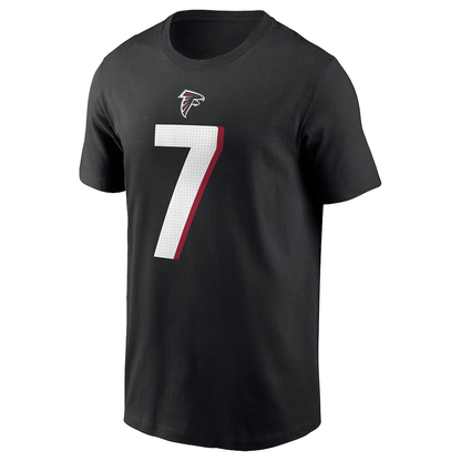 Men's Atlanta Falcons Bijan Robinson Nike Black Player Name & Number T-Shirt
