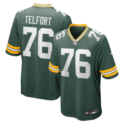 Kadeem Telfort Green Bay Packers Nike  Game Jersey -  Green