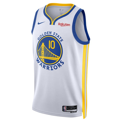 Unisex Nike Jimmy Butler III White Golden State Warriors Badged Swingman Jersey - Association Edition
