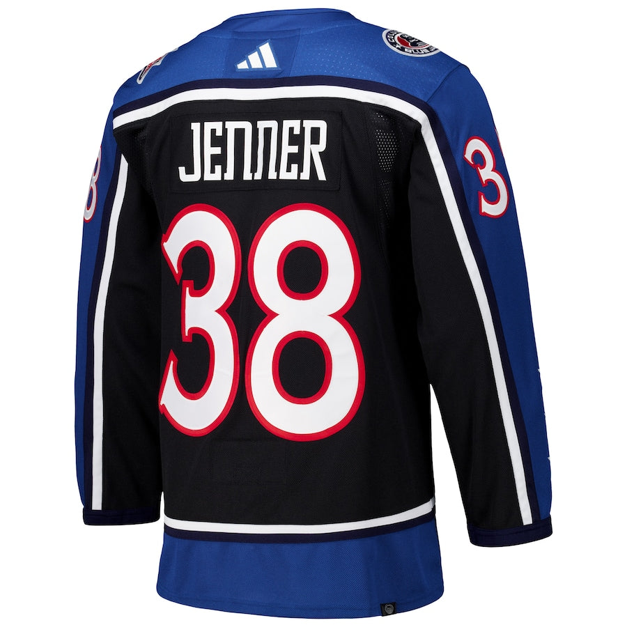 Boone Jenner Columbus Blue Jackets   Reverse Retro 2.0   Jersey - Black