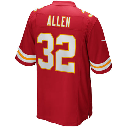 Marcus Allen Kansas City Chiefs Nike Game Retired   Jersey - Red