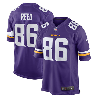 Jake Reed Minnesota Vikings Nike Retired   Game Jersey - Purple