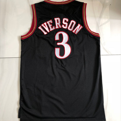 Allen Iverson Philadelphia 76ers 3 Black MN