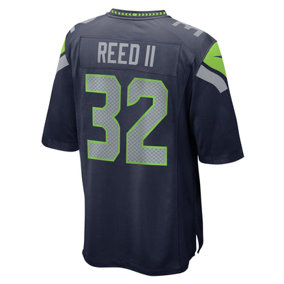 Jerrick Reed II Seattle Seahawks Nike  Game Jersey - College Navy