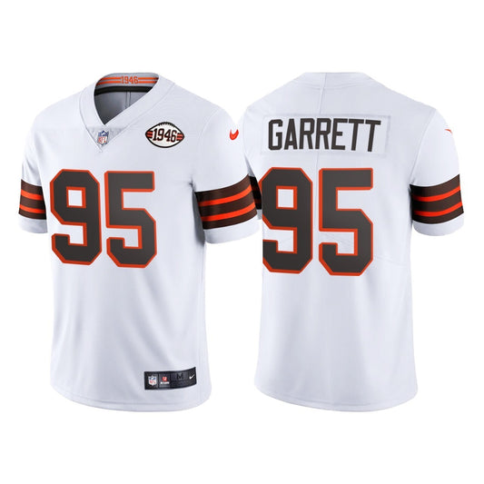 Men's Cleveland Browns Myles Garrett Jersey-White