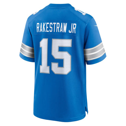 Ennis Rakestraw Jr. Detroit Lions Nike Team Game Jersey -  Blue