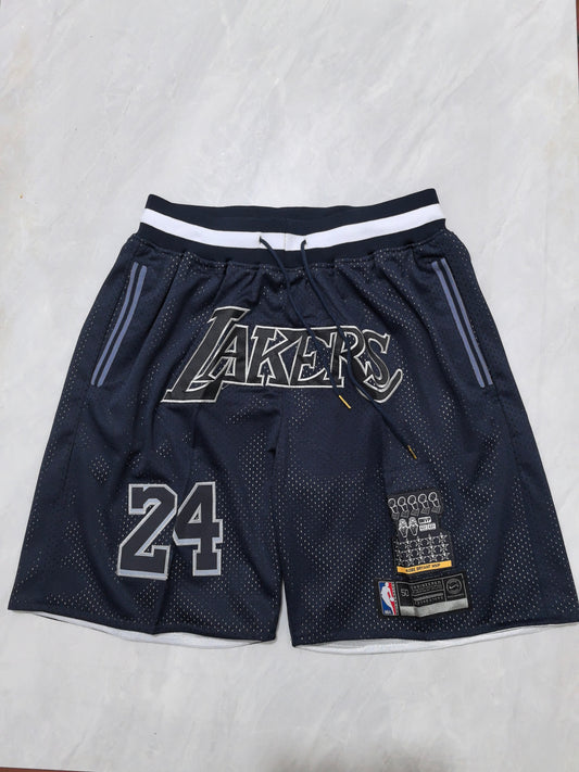 Los Angeles Lakers Dark Blue Retro Pocket Shorts