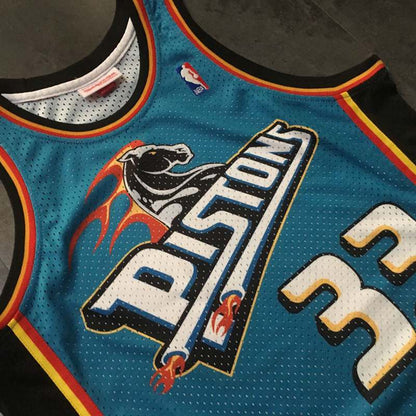 Grant Hill Detroit Pistons Throwback Jersey