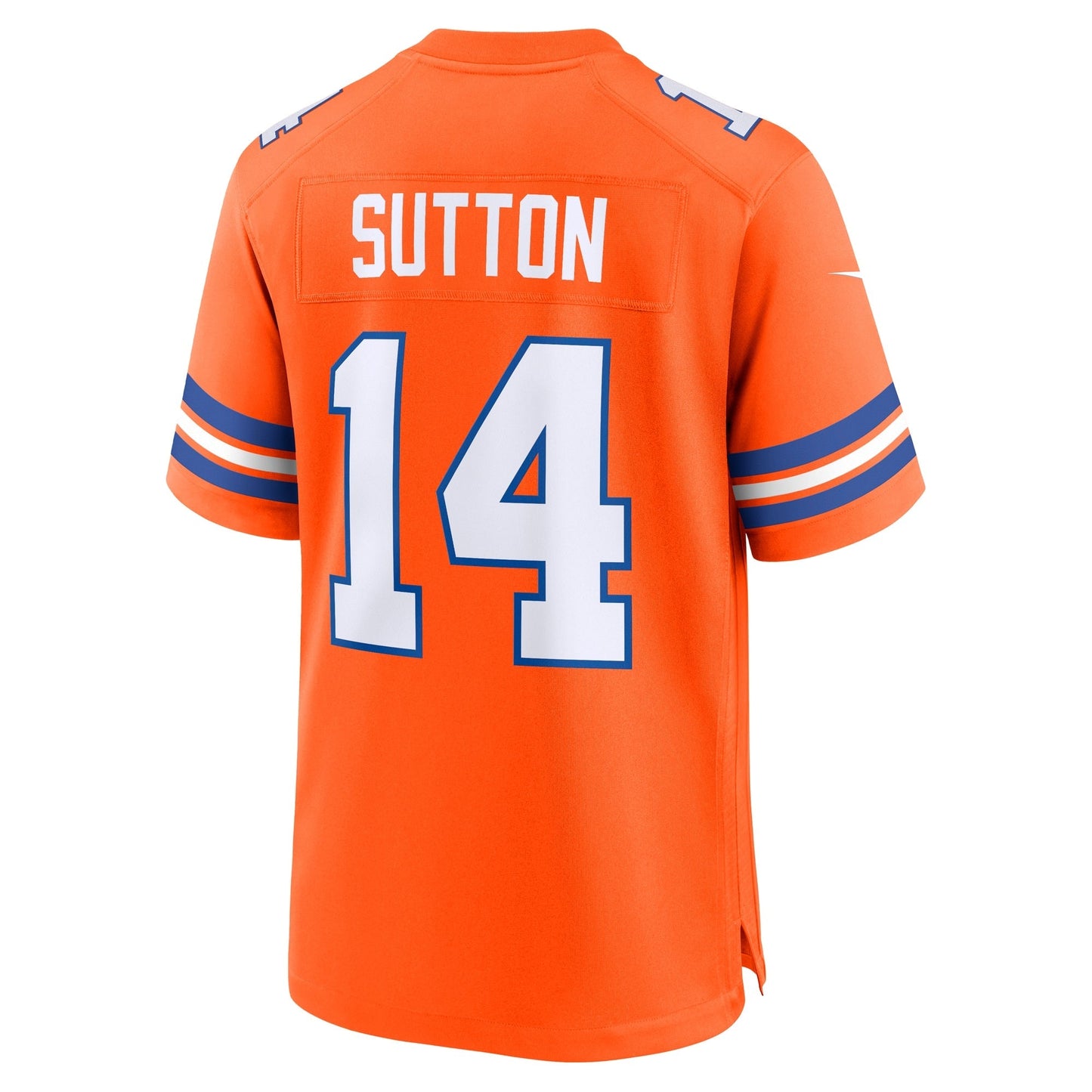 Courtland Sutton Denver Broncos Nike Mile High Collection 1977 Throwback   Game Jersey - Orange