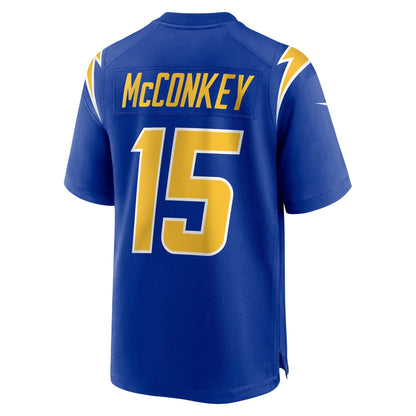 Ladd McConkey Los Angeles Chargers Nike Alternate Game Jersey -  Royal