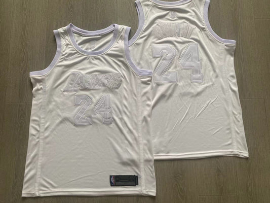 Los Angeles Lakers Bryant White 24 MN