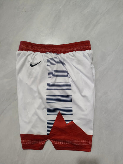 Denver Nuggets white shorts