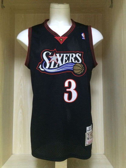 Allen Iverson Philadelphia 76ers 3 Black MN