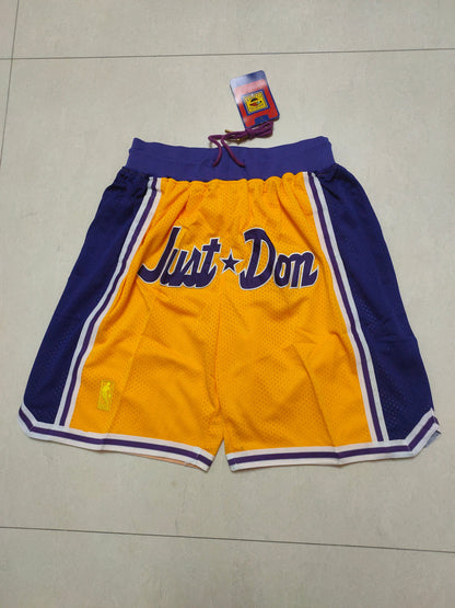 Los Angeles Lakers yellow pocket pants