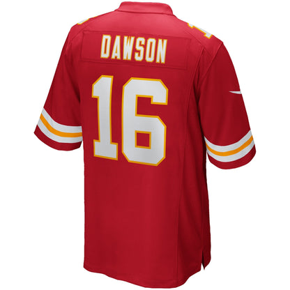Len Dawson Kansas City Chiefs Nike Game Retired   Jersey - Red