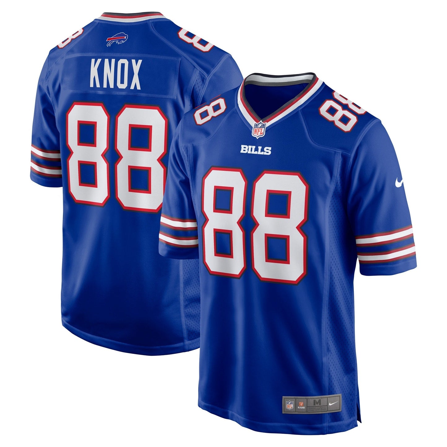 Dawson Knox Buffalo Bills Nike Game   Jersey - Royal