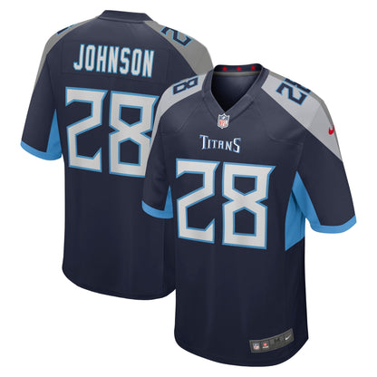 Chris Johnson Tennessee Titans Nike Retired   Game Jersey - Navy