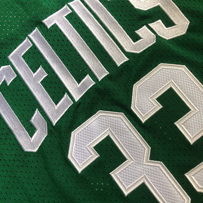 Mitchell Ness Unisex Boston Celtics 33 Larry Bird Green T-Shirts