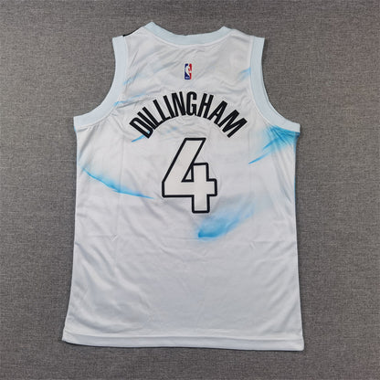 Youth Mike Conley Minnesota Timberwolves #4  City Edition Embroidered Jersey