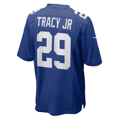 Tyrone Tracy Jr. New York Giants Nike Team Game Jersey -  Royal