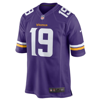 Sean Mannion Minnesota Vikings Nike  Game Jersey -  Purple