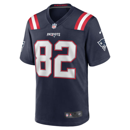 Tre Nixon New England Patriots Nike   Game Jersey - Navy