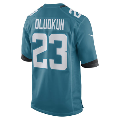 Foyesade Oluokun Jacksonville Jaguars Nike Game   Jersey - Teal