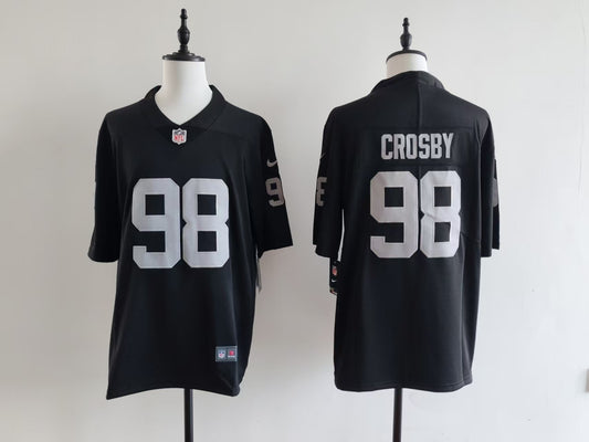 Men's Oakland Raiders Maxx Crosby Jersey -  Black