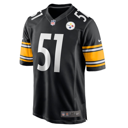 Nick Herbig Pittsburgh Steelers Nike  Game Jersey -  Black