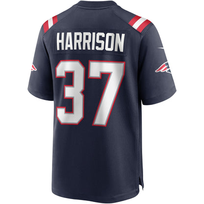 Rodney Harrison New England Patriots Nike Game Retired   Jersey - Navy