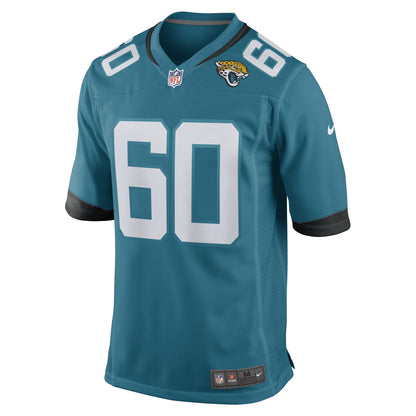 Darryl Williams Jacksonville Jaguars Nike Game   Jersey - Teal