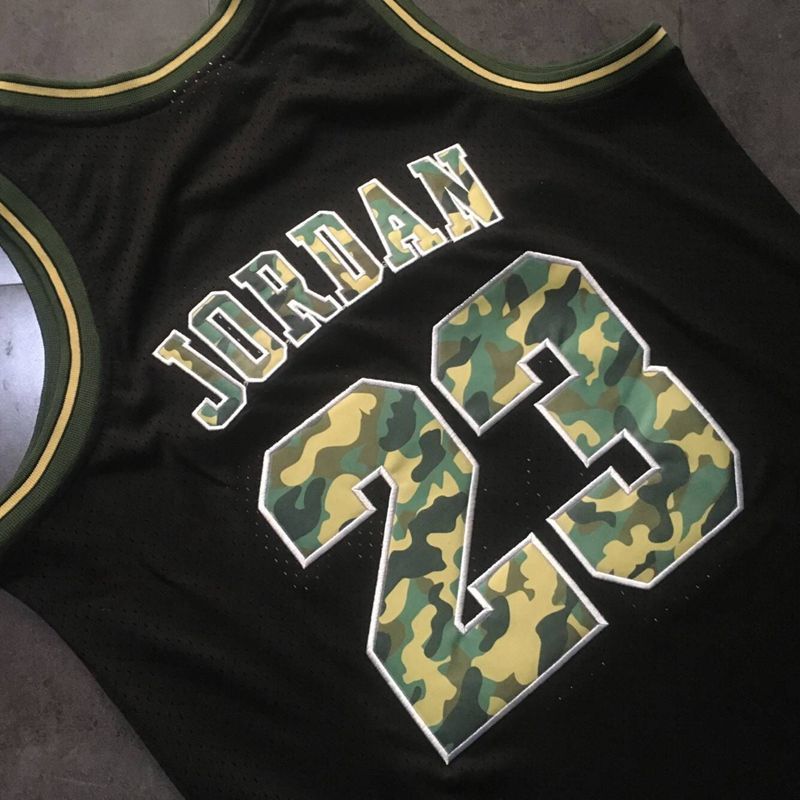 Michael Jordan Chicago Bulls 23 Black Jersey