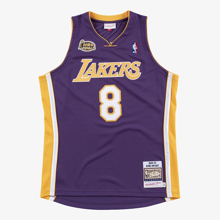 Men's Kobe Bryant Purple Los Angeles Lakers 2000/01 Hardwood Classics  Jersey